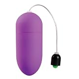 Shots Toys - 10 Speed Vibrating Egg - Vibro Ei - Purple / Violett - ca. 8 cm x ca. 3,5 cm