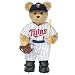 Build-A-Bear Workshop Curly Teddy in Minnesota Twins Uniform