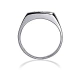 .925 Sterling Silver Mens Band Cubic Zirconia Ring