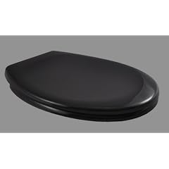 WOLTU Premium Duroplast WC-Sitz "Luxus" mit Absenkautomatik schwarz Soft Close