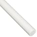 Machinable Bisque Alumina Ceramic Round Rod, Pure White, 3/8" Diameter, 12" Length