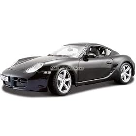 Porsche Cayman S (Black) 1:18 scale diecast car by Maisto by Maisto