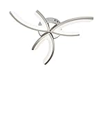 WOFI Lámpara De Techo LED Kelton Metal/cromo