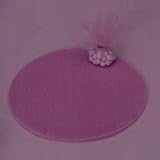 Tulle Circles - Pack 25 - 8 3 4 Diameter - Dusty Rose - Gift Wrap... by IGC