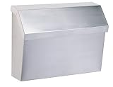 Gibraltar - Satin Nickel Wall Mount Mailbox