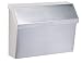 Gibraltar - Satin Nickel Wall Mount Mailbox