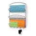 Three Tiered Letter Holder - Wall Mounted (Chrome) (15.75