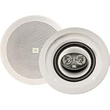 JBL SP6CSII Round 6.5 Inch Stereo Dual-Tweeter In-Ceiling Speaker