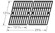 Universal Cast Iron Cooking Grid 17 7/16 x 27 3/8"