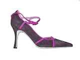 Manolo Blahnik - Manolo Blahnik Shoes "Apatity" Brown Suede Pumps - OnlyModa