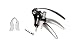Paderno World Cuisine Lever Corkscrew, Chromed
