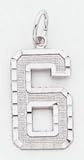Large #6 Charm - WLN06