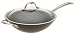 Kitchen & Housewares : Calphalon One Nonstick 12-Inch Flat-Bottom Wok withGlass Lid