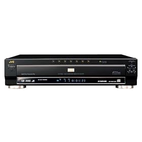 JVC XV-FA900BK 7-Disc DVD Player , Black