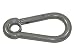 5 mm x 50 mm Karabinerhaken aus Edelstahl für (Segel-)Boote