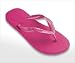 Havaianas Metallic, Hot Pink, 35/36 BR 4/5