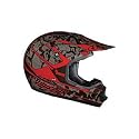 No Fear MX 6088RRD PRIME YOUTH BMX / Motocross Racing Helmet in Red Large