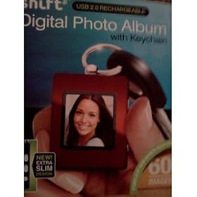 Digital Photo Album with Key Chain