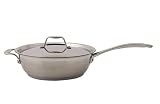 Swift Supreme Non-Stick Chefs Pan and Lid, Long Handled  from Dexam