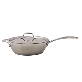 Swift Supreme Non-Stick Chefs Pan and Lid, Long Handled
