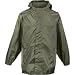 Stormlite Boys Stuffaway Jacket. Army Green Ages 5-6