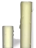 Set of 6 Chandelier Cover Sleeves Bees Wax 6 Inch