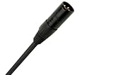 Monster Performer 500 Microphone Cable 20 ft. - gold contact XLRs P500-M-20
