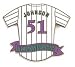 Baseball Pin - Arizona Diamondbacks Randy Johnson Jersey Pin (Randy Johnson)