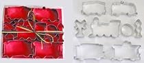 R & M International Train Cookie Cutter Set