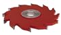 Freud UP183 1/2-Inch 12-Wing Groove Cutter For Shaper, 1-1/4 Bore