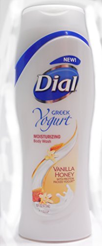 Dial Bodywash Body Wash Greek Yogurt Vanilla Honey (Pack of 3)