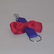 Bow Key Chain - Red/Purple