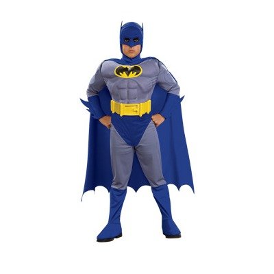 Child Deluxe Muscle Chest Batman Costume