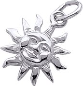 Childrens Toyshop  Jewelry : Sun Charm by Rembrandt Charms