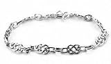 Sterling Silver Celtic Endless Knot 7.5