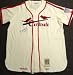 Stan Musial 1944 Cardinals Autographed Jersey Inscribed HOF 1969 (MLB Authenticated)