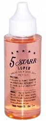 5 Starr Super Valve & Slide Oil, 2 Ounce Red - Free Shipping