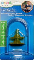 Replacement Tubes & Nipples for Pacifeeder Hands Free Bottle Yellow