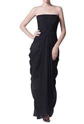  Crystal Corset   Waistline Chiffon Sweetheart Evening Dress  With Rhinestones