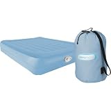 AeroBed Deluxe Comfort Raised Queen Air Mattress with Integrated Pump