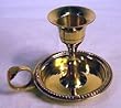 Brass Chamberstick Tapered Candle Holder