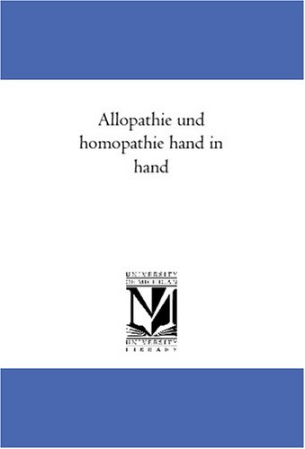 Alloeopathie und homoeopathie hand in hand