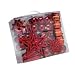 GKI Bethlehem Lighting Trim-A-Tree Pack 85-Piece Shatterproof Ornament Set, Red