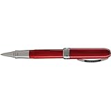 Visconti Rembrandt Eco Red Silver Trim Rollerball Pen