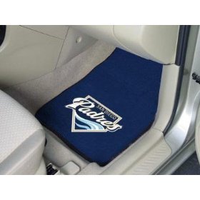 San Diego Padres universal fit Carpet 2 Pc Car Floor Mat (Rug)
