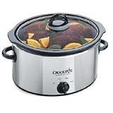 Crockpot SCV400PSS 3.5 Litre Slow Cooker, Polished Stainless Steel Finish