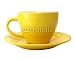 Wallmonkeys Peel and Stick Wall Decals - Tea Cup with Saucer - Removable Graphic