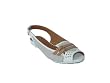 CHIE MIHARA Eva Slingbacks w/ Buckles in Cream CHIE MIHARA Eva Slingbacks w/ Buckles in Cream