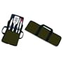 Two Dogs Designs 4 Piece BBQ Utensil Set - Chocolate Brown