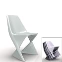 La Chaise ISO, toute légère, va promener ses formes sur nos terrasses cet été ! - déco et design